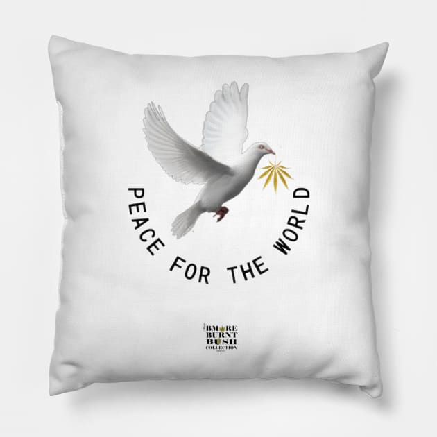 Peace for the World Pillow by ArTaylor