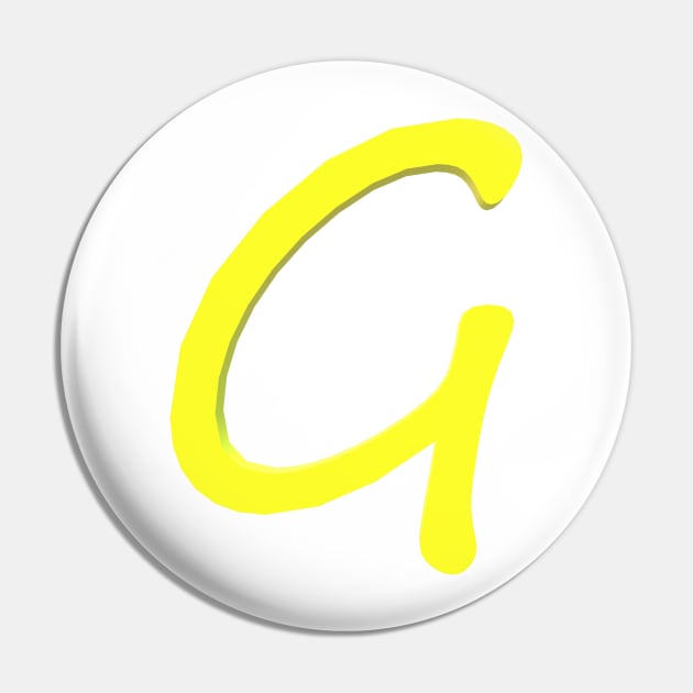 Letter G Pin by CDUS