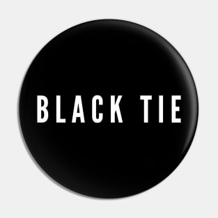 Black Tie Pin