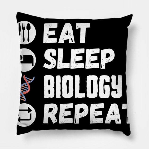 Biologist, Biology Exam Pillow by maxdax