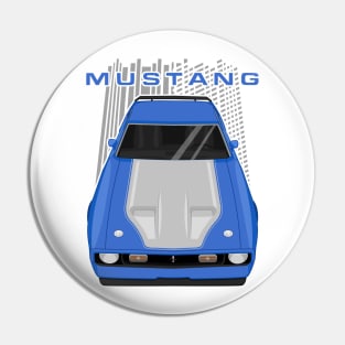 Mustang Mach 1 1971 to 1972 - Blue Pin