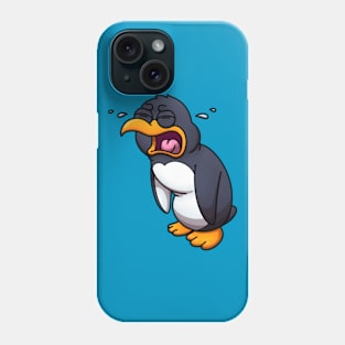 Sad Crying Cartoon Penguin Phone Case