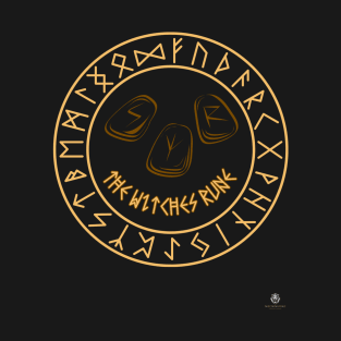 Witches Runes - Black T-Shirt