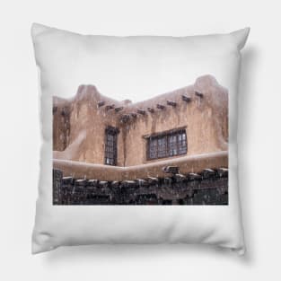 Adobe and snow Pillow