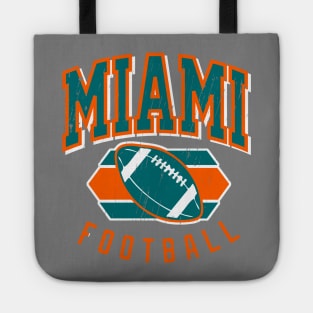 Vintage Miami Football Tote