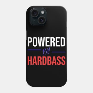 Powered by hardbass - Russian flag Phone Case