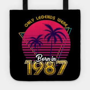 Born in 1987 T-Shirt Tote