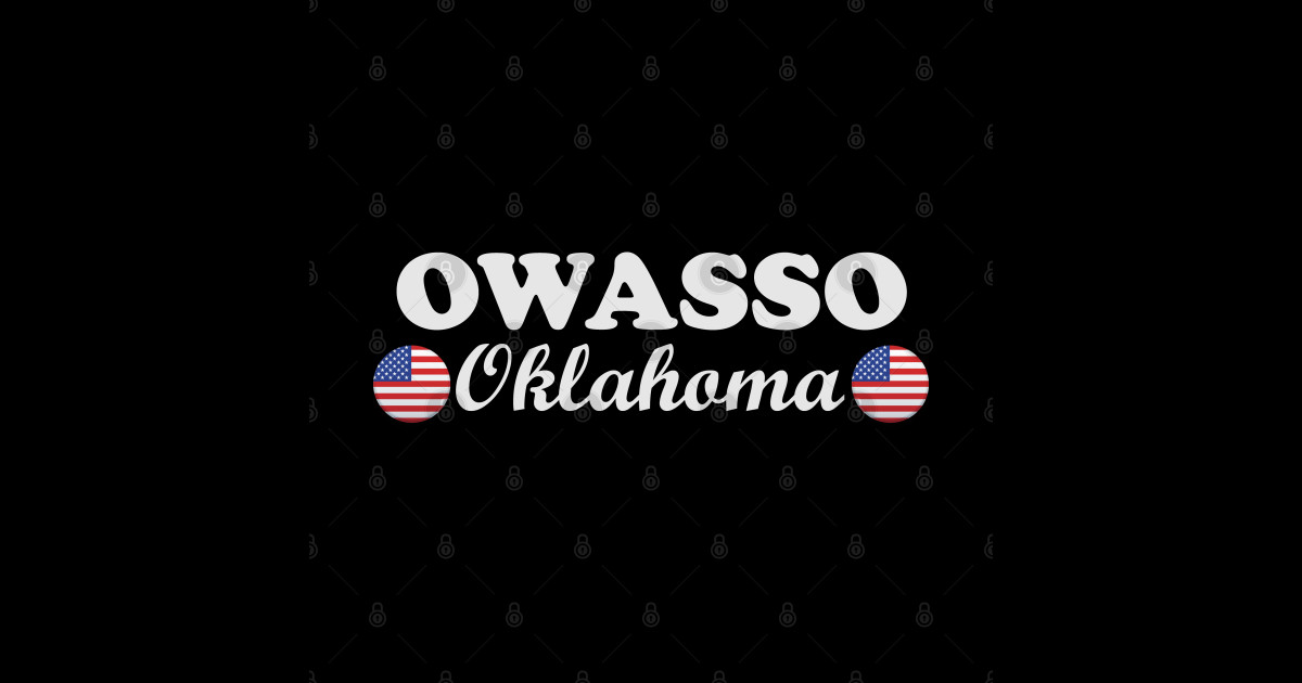 Owasso Oklahoma Owasso Oklahoma Sticker TeePublic