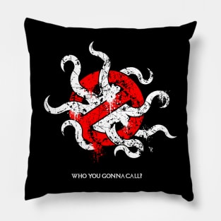 Cthulhu ghostbusters Pillow