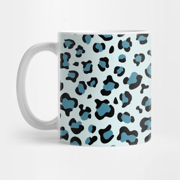 Modern Trendy Leopard Pattern Coffee Mug By Artists Collection