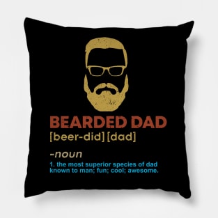 Bearded Dad Pillow