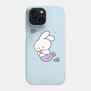 Dreamy Seascape: The Mer-Bunny and Her Starlit Slumber Phone Case