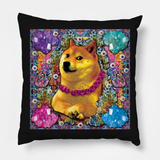 shibe doggo wants your snoot boop Pillow by STORMYMADE