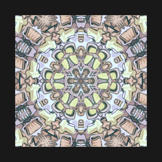 Abstract Mandala Pattern by perkinsdesigns