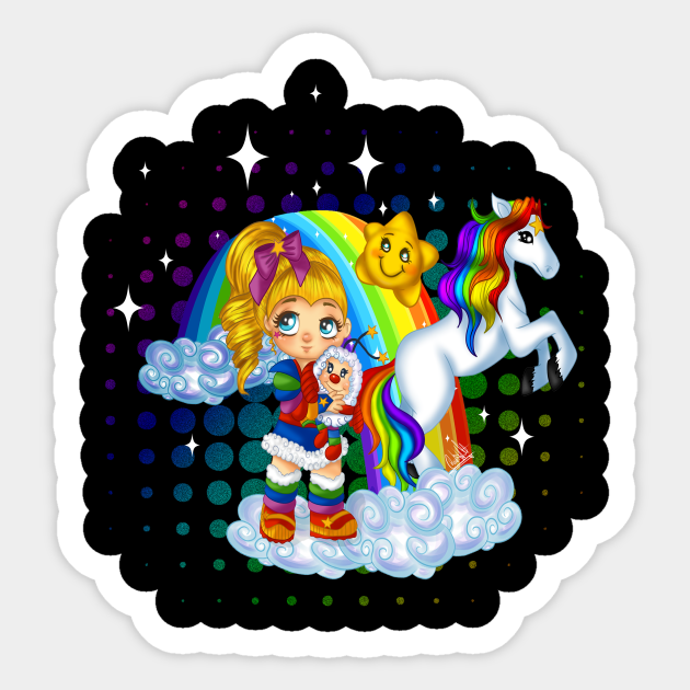 BriteTastic - Rainbow Brite - Sticker