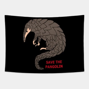 Save The Pangolin Tapestry