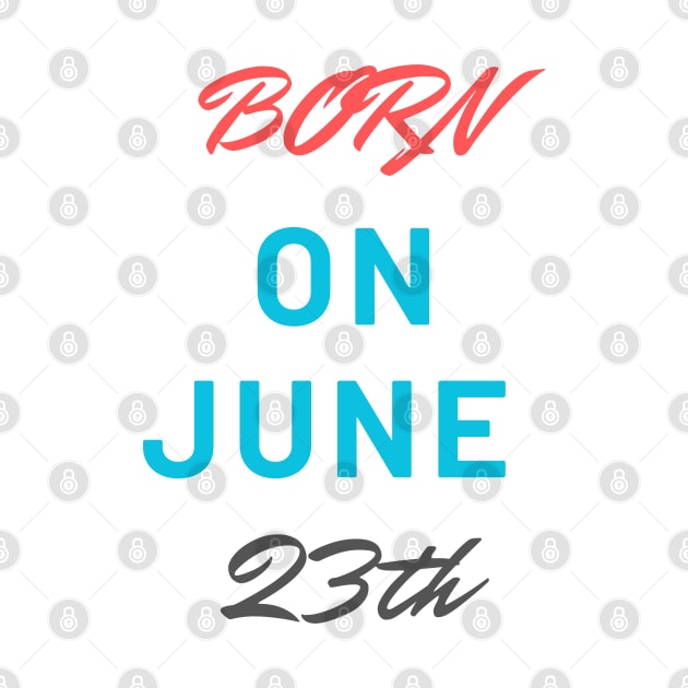 Born on june by CRML