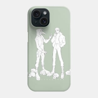 Guys with skulls Phone Case