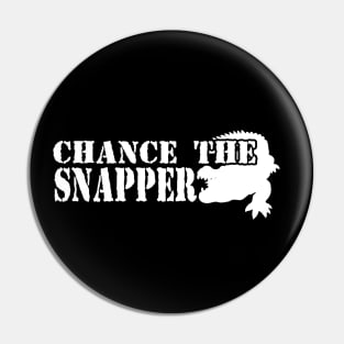 Chance the snapper chicago alligator Pin