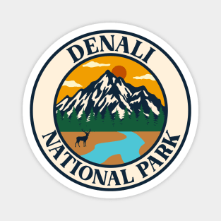 Denali national park Magnet