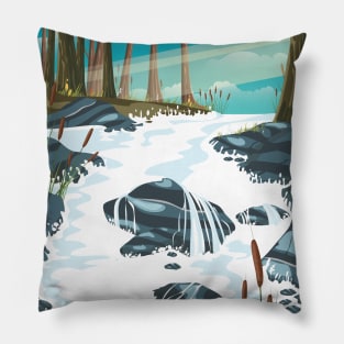 River Rainforest Pillow