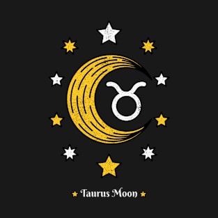 Taurus Moon - Astrology Zodiac Sign - Natal Chart Horoscope Star Tarot Venus T-Shirt