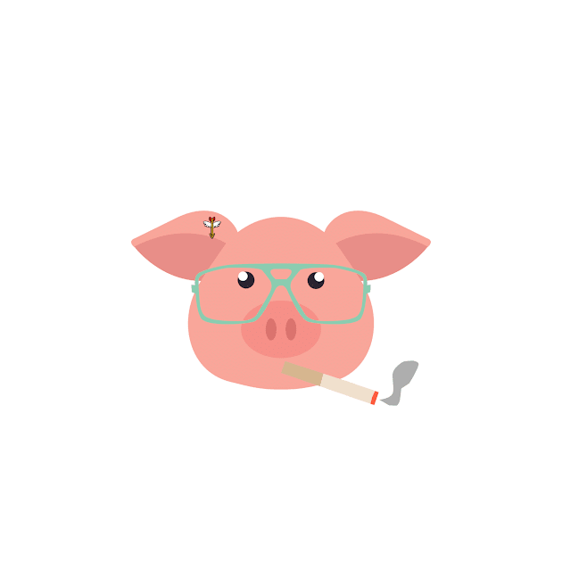 PIG. Smokin by BellyMen