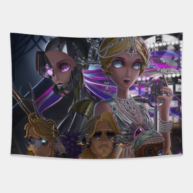 COA V・Metropolis (Michiko) Tapestry by gagimas