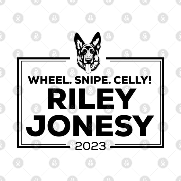 Prime Minister Riley Jonesy 2023 wheel snipe celly - black by PincGeneral