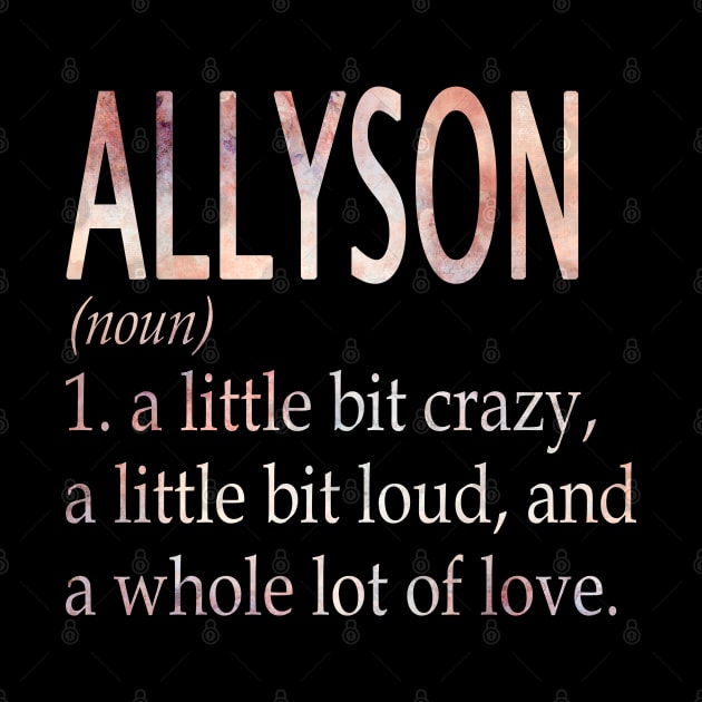 Allyson Girl Name Definition by ThanhNga