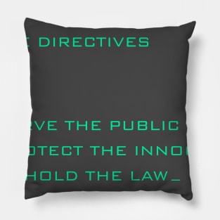 Prime directives Pillow