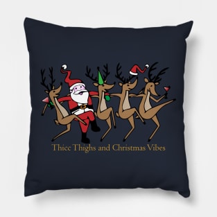 Dancing Christmas Vibes Pillow