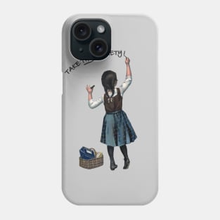 Banksy style AOC Street Art Graffiti Phone Case