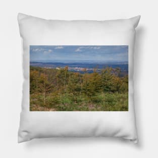 Landchaft, Harz, Gernrode; Quedlinburg; Saxony-Anhalt Pillow