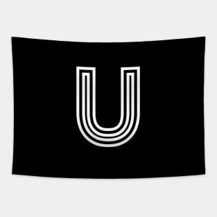 Letter U Tapestry