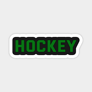 HOCKEY PLAYER JERSEY TEXT Magnet