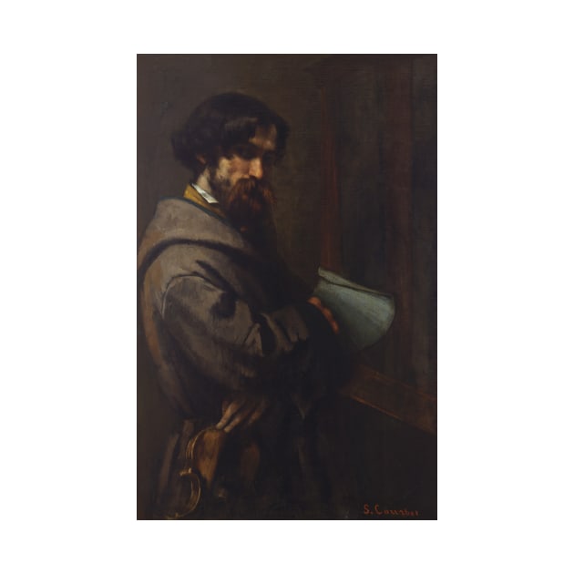 Alphonse Promayet by Gustave Courbet by Classic Art Stall
