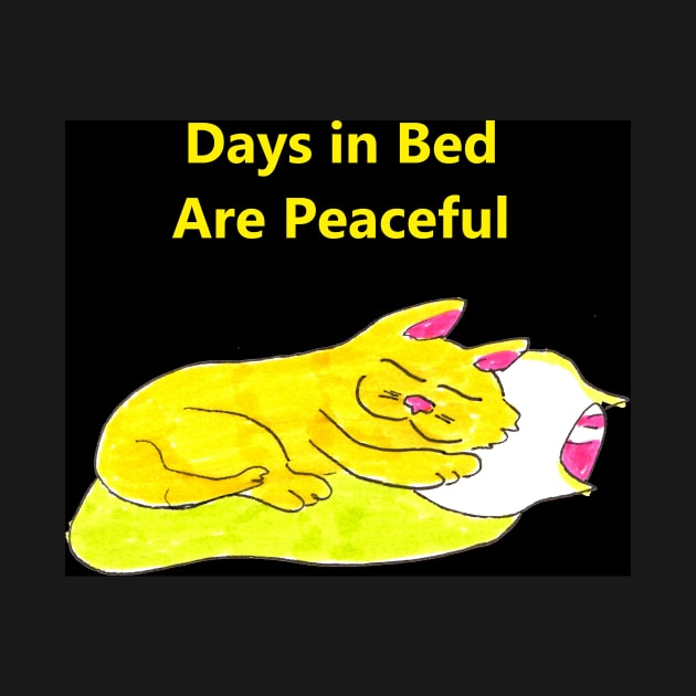Days in Bed Are Peaceful by ConidiArt