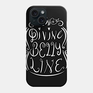 Divine Belly Line - White Phone Case