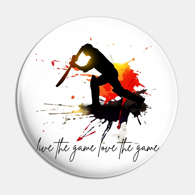 I don't like cricket, I love it, Cricket love the game Pin by Teessential