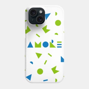 AMORE italian LOVE and pattern Phone Case