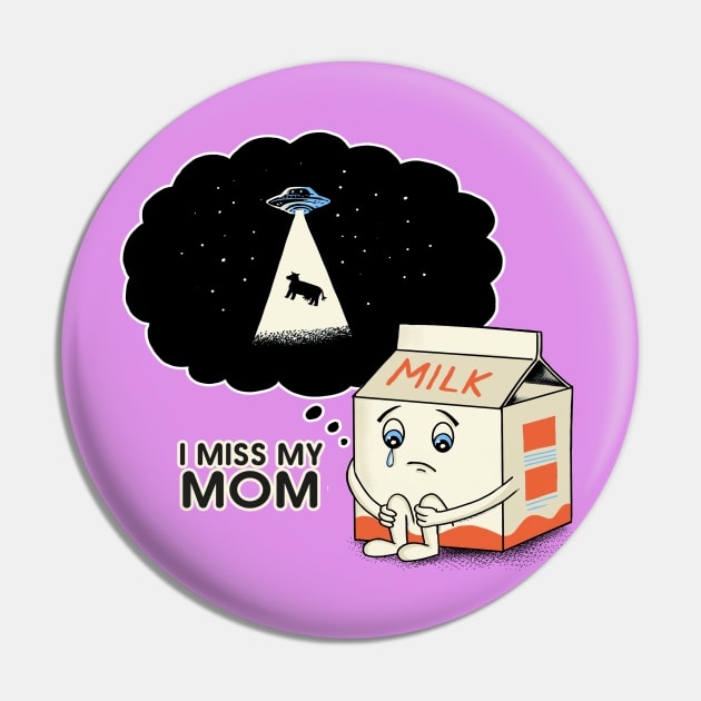 I miss mom Pin by coffeeman