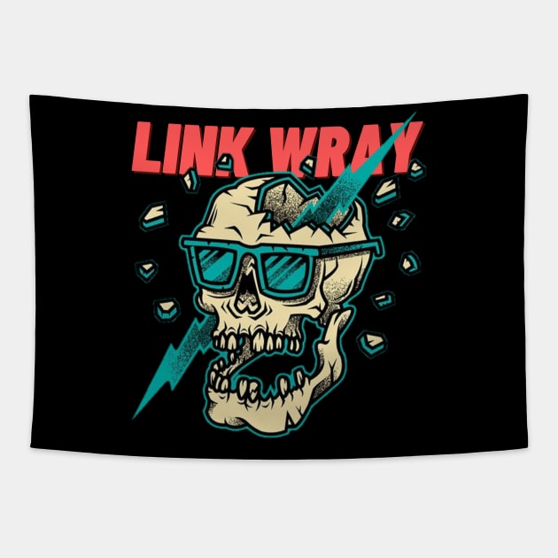 link wray Tapestry by Maria crew