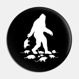 Sasquatch Opossums Pin