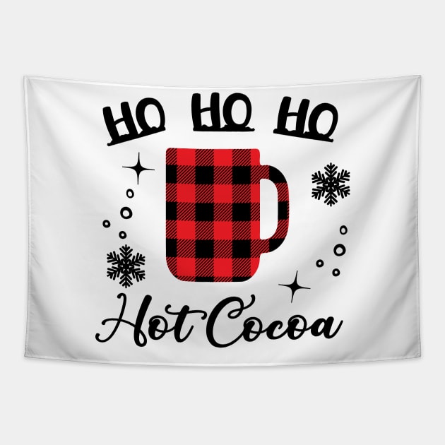 Hot Cocoa. Christmas design Tapestry by Satic