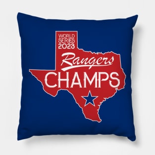 Texas - World Series Champions Pillow