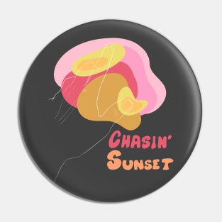 Chasin' Sunset Strawberry Pin