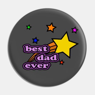 Best Daddy Ever ( purple ) Pin