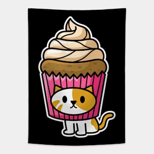 Cupcake Cat Tapestry