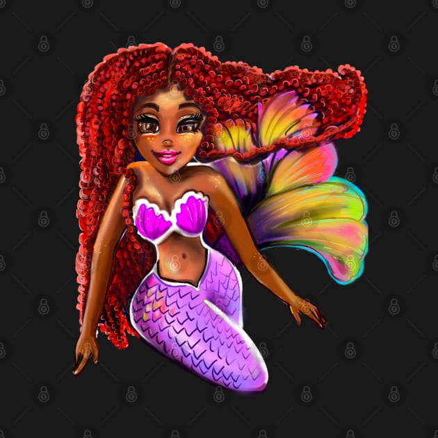 African American Mermaid by Artonmytee